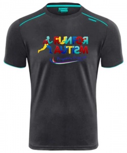 T shirt run for autism