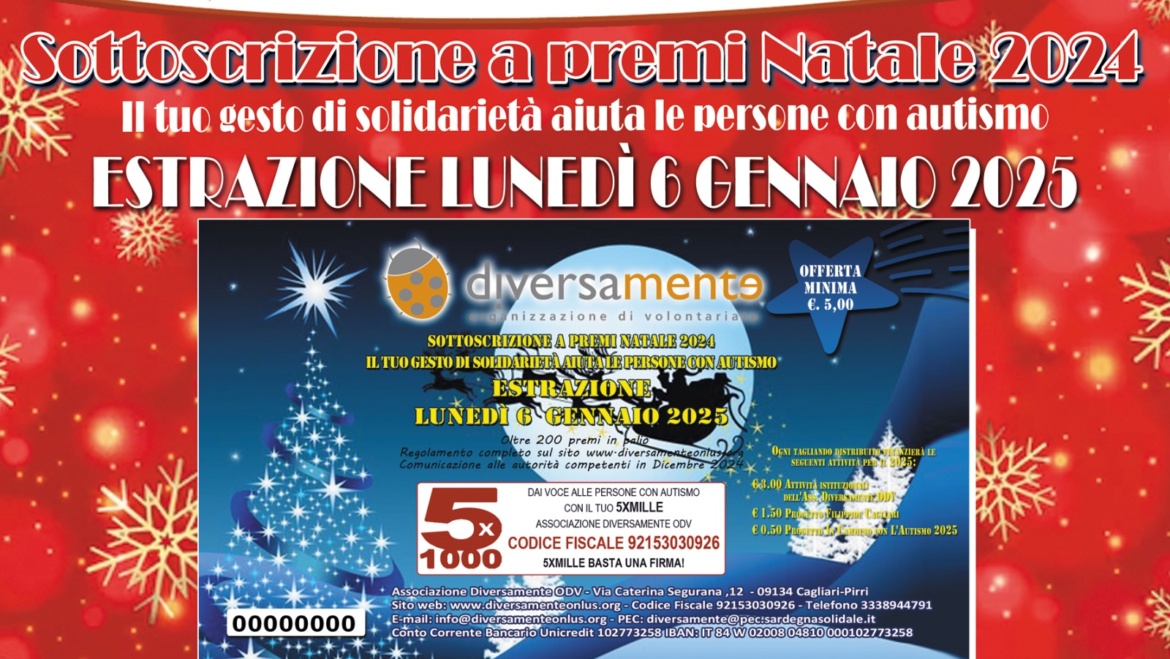 Sottoscrizione a premi Natale 24