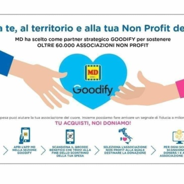 Grazie a MD e Goodfy puoi sostenere i nostri progetti con la tua spesa.